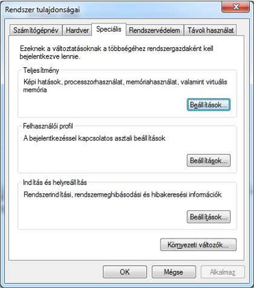 PATH változó beállítása