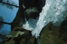 painted with brush at size 36X9